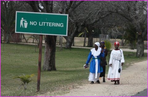 Qu'elles sont belles ces Sud Africaines endimanches pour aller  la messe !