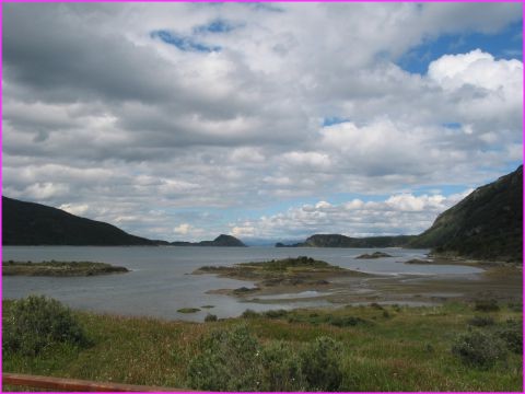 Le bout du bout de la route 3,  la baie Lapataia
