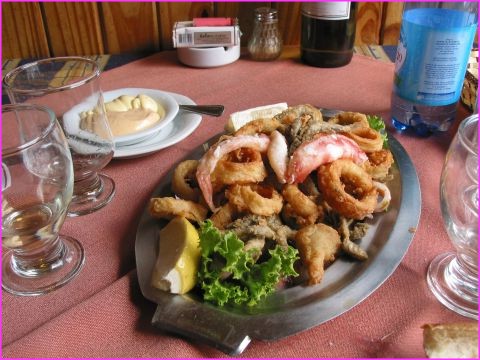 Les mariscos, Hummmmmm! une des spcialits  Ushuaia