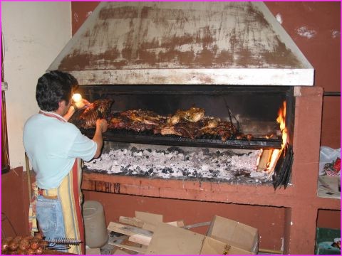 Le rveillon de Nol se prpare .... bien sr avec de la viande, beaucoup de viande !