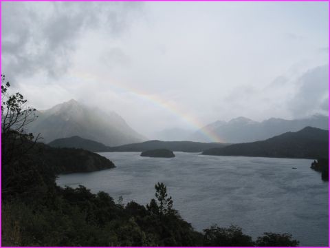 Le beau lac Nahuel Huapi, ici vers Llao Llao (avec un ciel bien diffrent)