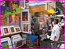 San Telmo, un peu le Montmartre de Buenos Aires avec ses peintres ....