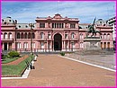Le palais du gouvernement  Buenos Aires, o rside le Prsident