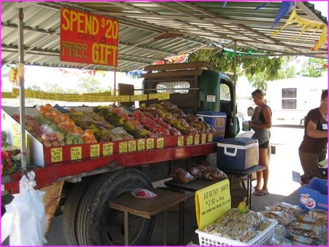Marchand de bord de route