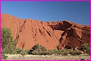 Une face d'Uluru