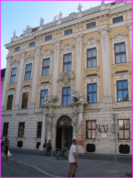 Une jolie façade à Vienne