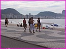 Sur la plage de Copacabana (cr�dit photo J�rgen)
