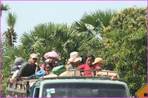 Transport en commun et  l'air libre