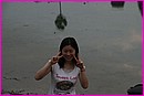 Pitre de service (Corenne ?) sur le site d'Angkor