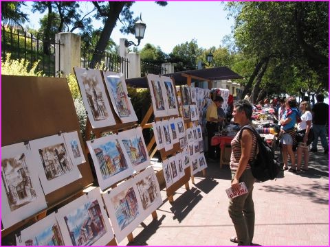 Comme � Montmartre,  le paseo 21 de Mayo � Valparaiso