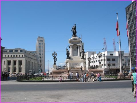 La belle place Sotomayor  Valparaiso