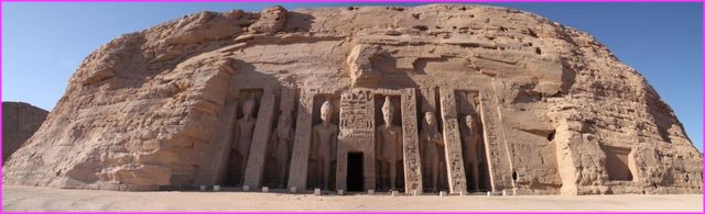 Le temple de Nefertari � Abu Simbel