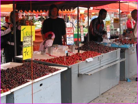 Des fraises et des cerises � revendre et � acheter