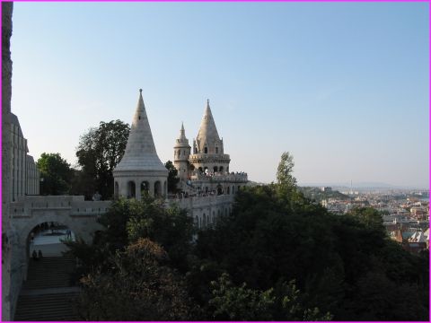Le Bastion des pcheurs  Budapest ct Buda