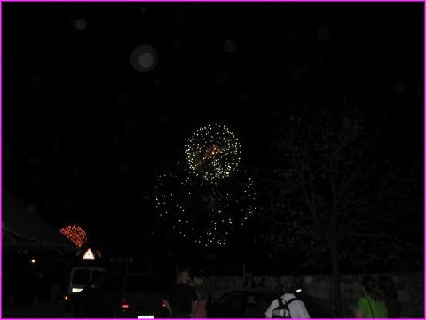 Un petit &eacute;chantillon du fabuleux feu dartifice du 20 Ao&ucirc;t, f&ecirc;te Nationale en Hongrie (St Etienne)