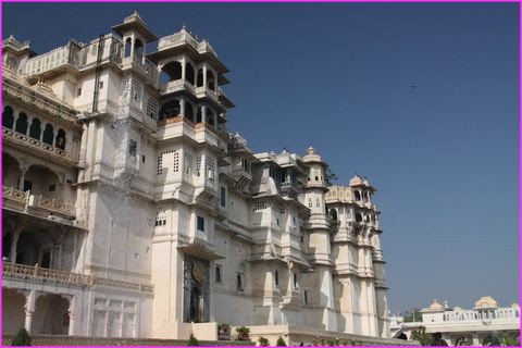 Le beau City Palace d'Udaipur