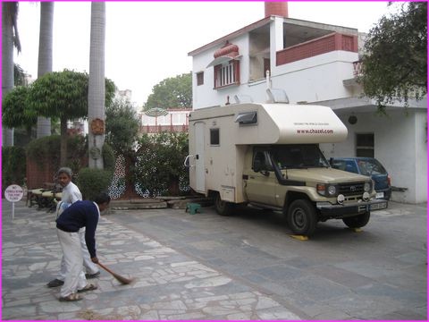 Un bon souvenir de bivouac  Udaipur