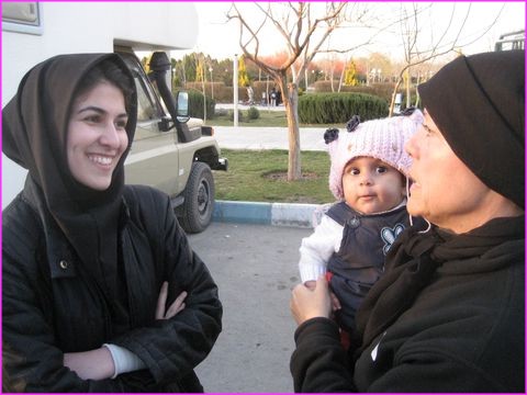 Rencontre avec des Iraniens d'Ispahan