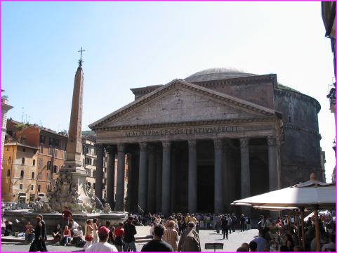 La pantheon, celui de Rome !
