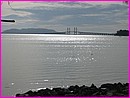 Le pont (payant) qui mne  l'le de Penang