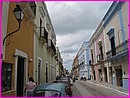 Les maisons colores des villes Mexicaines, ici  Campeche