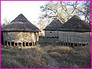 Huttes traditionnelles dans la r�gion du Caprivi