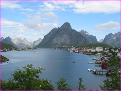 Vue de la ville de Reine