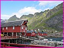 La ville de A aux Lofoten