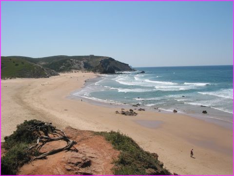 La plage d'Alamo  Carrapateira