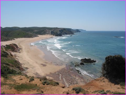 La plage d'Alamo  Carrapateira