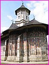Extérieurs superbement peints du monastère de Moldovita
