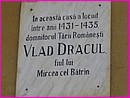 Si on veut le croire, c'est ici que serait né celui qui a inspiré Dracula ...... à Sighisoara