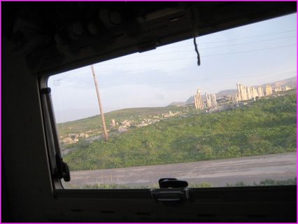 Ces beaux restes qui font un beau point de vue depuis Prosper quasiment pos� au milieu pour le bivouac