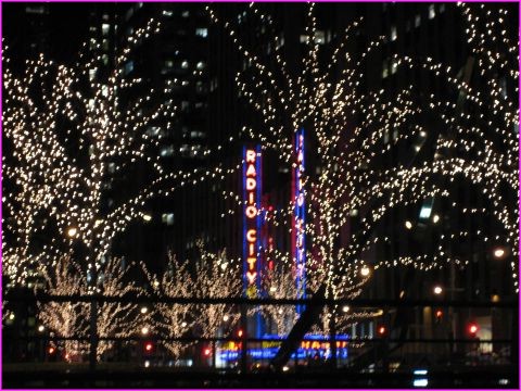 Un des temples du Music Hall  New York