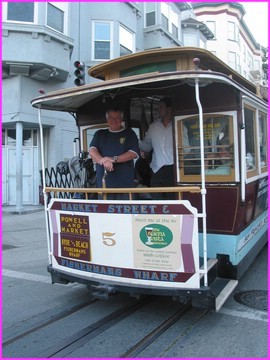 Le fameux cable car : un bon moment  passer, et utile en plus pour se dplacer