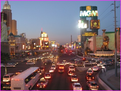 Las Vegas by quasi night : une dbauche de lumires