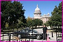 Le beau capitole d'Austin, capitale du Texas ... et oui !