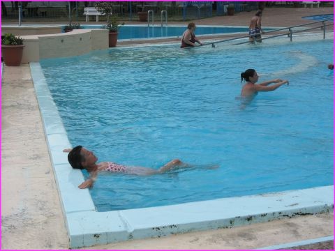 ... et un peu de gym aquatique